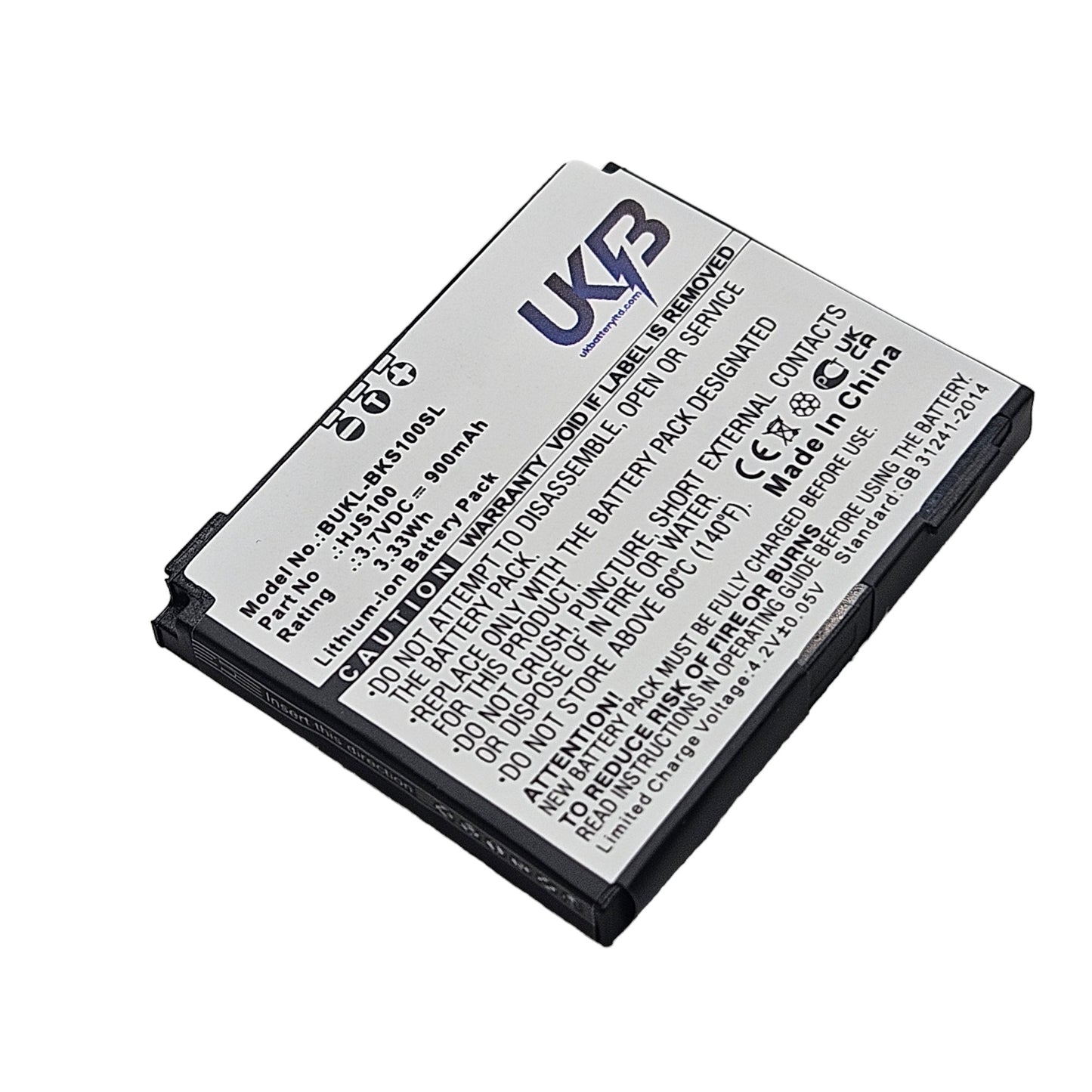 Replacement Becker HJS 100, HJS-100, Map Pilot 338937010208, HJS100 Battery