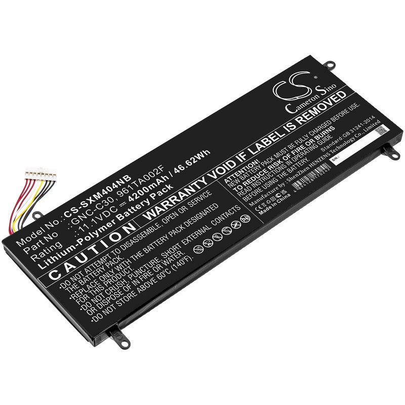 Replacement Gigabyte P34G V1, P34G V2, P34G-CF1, P34GV2-CF2, U24, U2442, U2442D, U2442F, U2442N, U2442S, U2442T, U2442T-CF1, U2442V, U24F, U24F-2, U24F-CF1 Battery