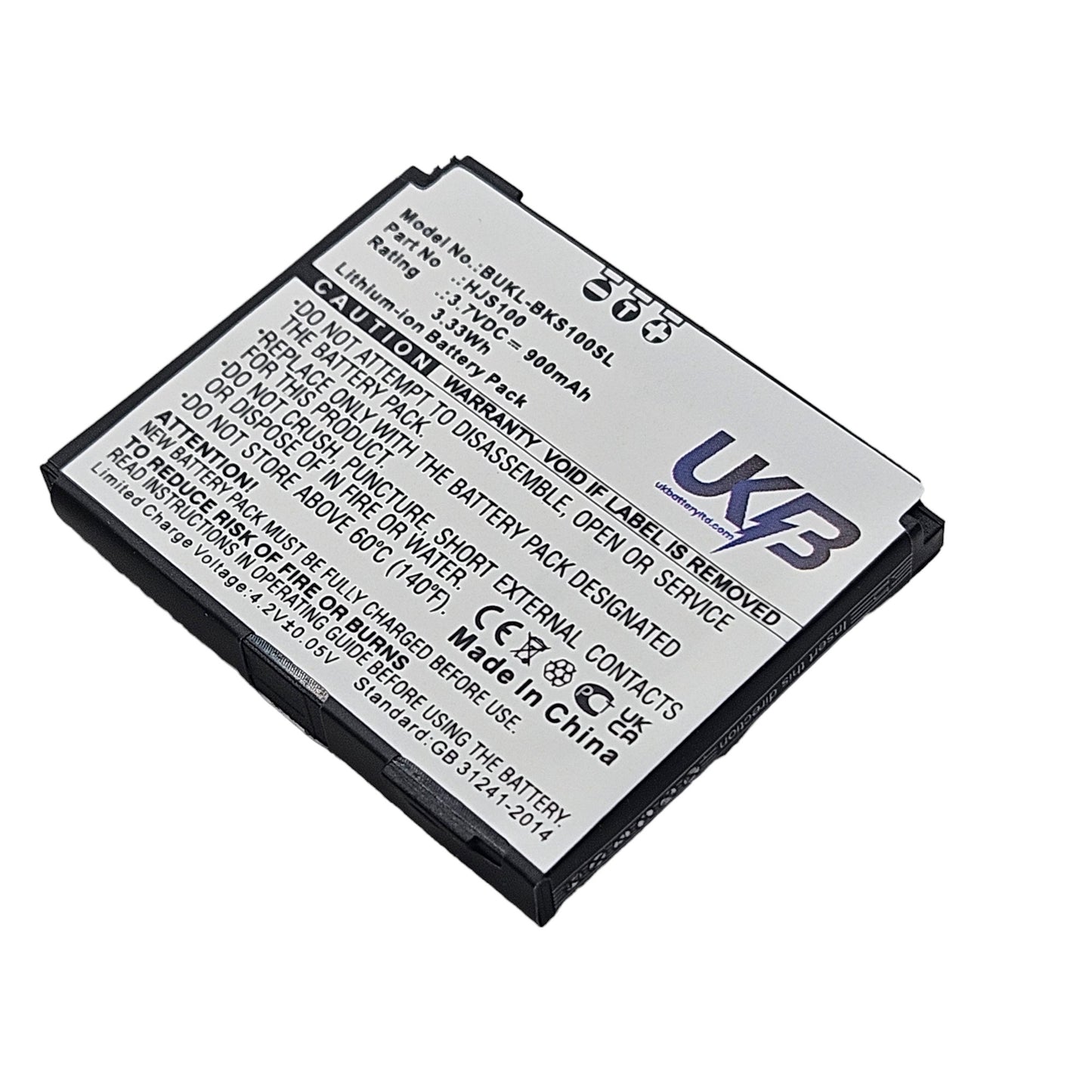 Replacement Becker HJS 100, HJS-100, Map Pilot 338937010208, HJS100 Battery