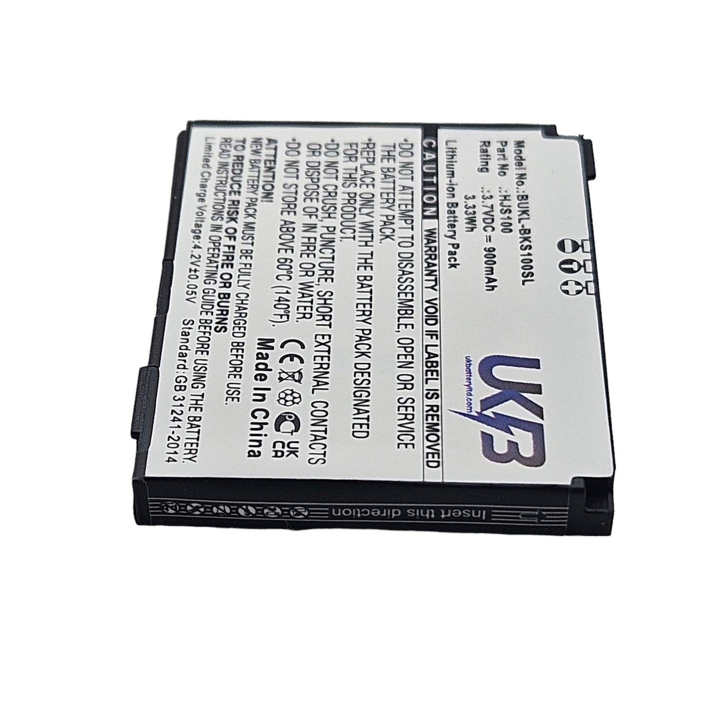 Replacement Becker HJS 100, HJS-100, Map Pilot 338937010208, HJS100 Battery